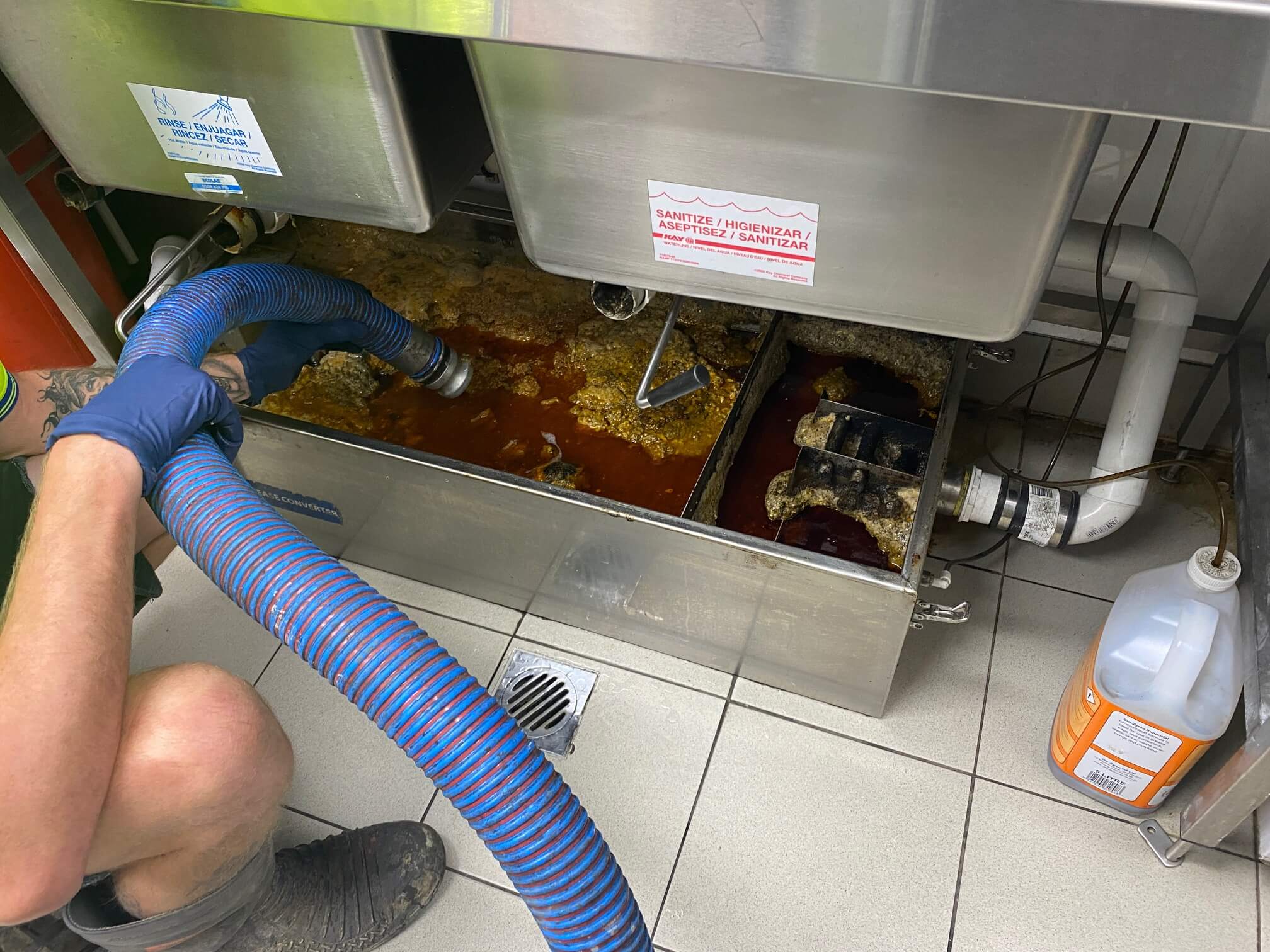Grease Trap Cleaning in Moorhead